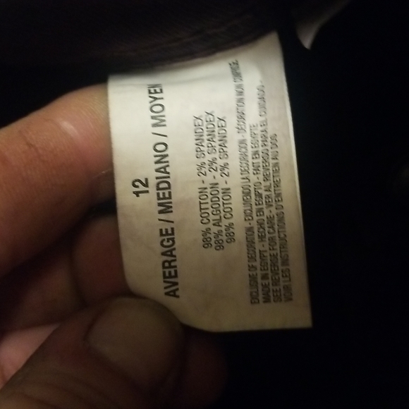 NWT GLORIA VANDERBILT AMANDA CLASSIC FIT JEANS SIZE 12 STRETCH BURGUNDY - Picture 8 of 8